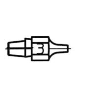 Weller DX 113 HM Soldeer zuigmond Grootte soldeerpunt 1.2 mm Lengte soldeerpunt: 23 mm Inhoud: 1 stuk(s)
