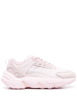 adidas baskets à semelle épaisse - Rose