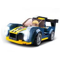 Sluban LeMans racing car bouwstenen set - thumbnail