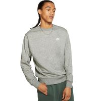 Nike Sportswear Club Crew Sweater Grijs Wit - thumbnail