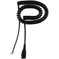 Jabra QD cord, coiled, mod plug Jabra QD cord, coiled, mod plug