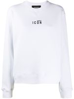 DSQUARED2 sweat Icon imprimé - Blanc - thumbnail