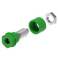 Electro PJP 3230-C-CD1-V Laboratoriumbus Stift-Ø: 4 mm Groen 1 stuk(s)