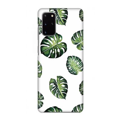 Tropische bladeren: Volledig geprint Samsung Galaxy S20 Plus Hoesje