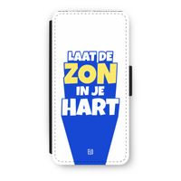 Laat de zon in je hart: iPhone 7 Flip Hoesje
