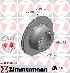 Remschijf Coat Z 460151620