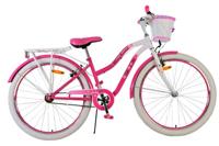 Volare lovely kinderfiets - meisjes - 26 inch - roze - twee handremmen