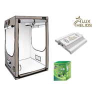 EU EU Home Complete Grow Box - 120x120x200cm + Lux Helios LED 100W