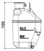 Expansietank, koelvloeistof CRT88001S