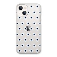 Eyes pattern: iPhone 13 Transparant Hoesje Eyes pattern: iPhone 13 Transparant Hoesje