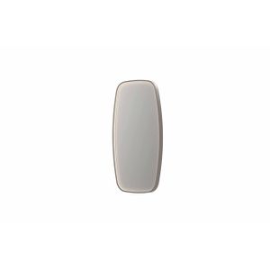 INK SP31 spiegel - 40x4x80cm contour in stalen kader incl dir LED - verwarming - color changing - dimbaar en schakelaar - geborsteld RVS 8409843