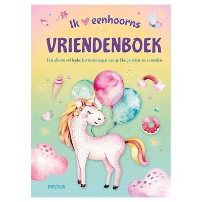 Deltas Vriendenboek eenhoorn