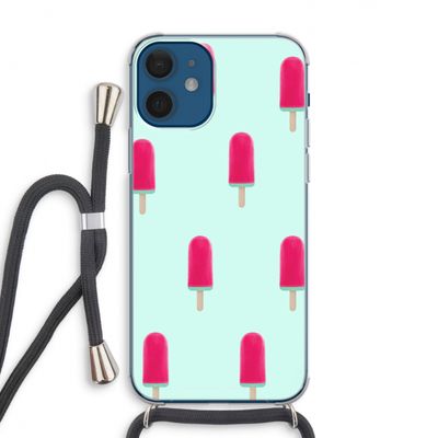 Waterijsje: iPhone 12 Transparant Hoesje met koord