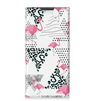Samsung Galaxy S22 Ultra | Hoesje maken | Flamingo Triangle