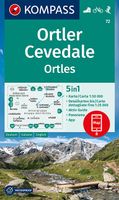 Wandelkaart 72 Ortler/Ortles - Cevedale | Kompass