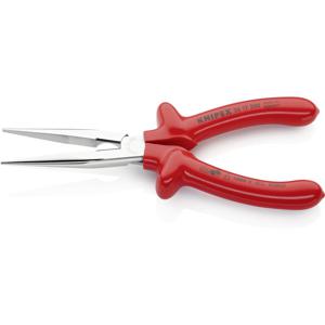 Knipex 26 17 200 VDE Platte rondbektang Recht 200 mm