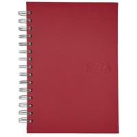 Agenda Didex BOSTON Rood 14,5 x 21 cm 2026