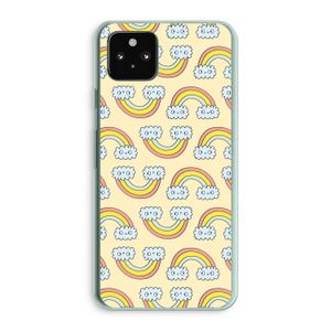 Regenboog: Google Pixel 5a 5G Transparant Hoesje