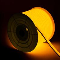 Neon half rond led Oranje 1 - 50 meter