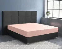 Primaviera Deluxe Satijnen Hoeslaken Roze 200 x 220 cm