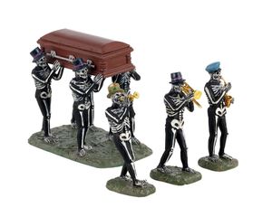 Jazz funeral, set of 4 - LEMAX