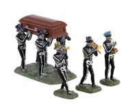 Jazz funeral, set of 4 - LEMAX