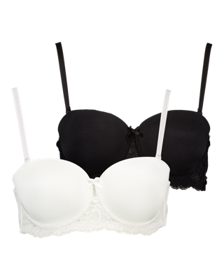 Balconette Padded BH - Zwart