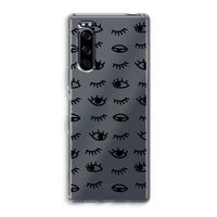 Eye pattern #2: Sony Xperia 5 Transparant Hoesje Eye pattern #2: Sony Xperia 5 Transparant Hoesje