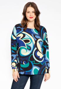 Yoek Shirt wijd FUNK | Zwart | Maat 38/40