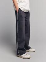 Wijde joggingbroek antraciet