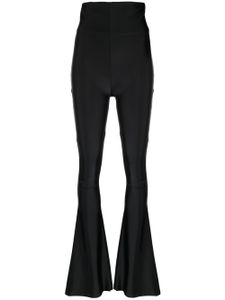 Atu Body Couture pantalon évasé à taille haute - Noir