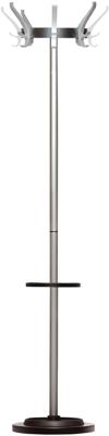 Unilux kapstok Cypres, hoogte 170 cm, 8 kledinghaken, met parapluhouder