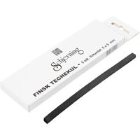 Creativ Company Vierkante houtskool sticks, 5st.