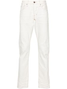 TOM FORD jean slim à patch logo - Tons neutres