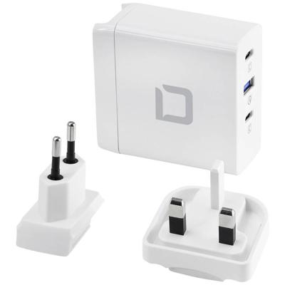 Dicota Travel Laptop GaN Charger Universal PRO Laptop netvoeding 100 W 5 V, 9 V, 12 V, 15 V, 20 V 5 A Met adapter voor Verenigd Koninkrijk, USB Power Delivery Dicota Travel Laptop GaN Charger Universal PRO Laptop netvoeding 100 W 5 V, 9 V, 12 V, 15 V, 20 V 5 A Met adapter voor Verenigd Koninkrijk, USB Power Delivery