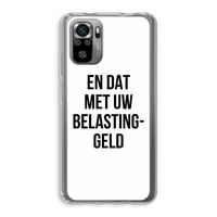 Belastinggeld: Xiaomi Redmi Note 10S Transparant Hoesje
