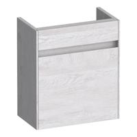 Brauer Inspire Fonteinkast - 40 cm - 1 Deur - Greeploos - Rechtsdraaiend - Forest Seashell