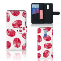 Nokia 3.2 Book Cover Pink Macarons - thumbnail