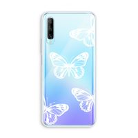 White butterfly: Huawei P Smart Pro Transparant Hoesje