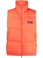 White:Space gilet Scott à design matelassé - Orange