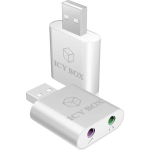ICY BOX ICY BOX IB-AC527 USB naar audio en microfoon adapter