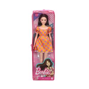 Barbie Mattel fashionistas zwart/wit jurkje