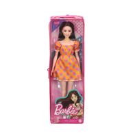 Barbie Mattel fashionistas zwart/wit jurkje - thumbnail