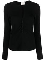 ISABEL MARANT blouse Dorine - Noir - thumbnail