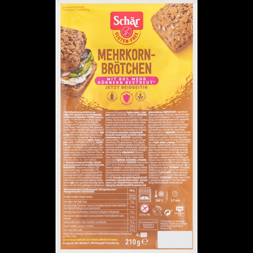 Schar Meergranenbroodjes Glutenvrij 210 g bij Jumbo