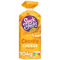 Rijstwafel snack-a-jacks cheese pak 104 gram