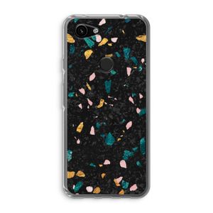 Terrazzo N°10: Google Pixel 3a Transparant Hoesje