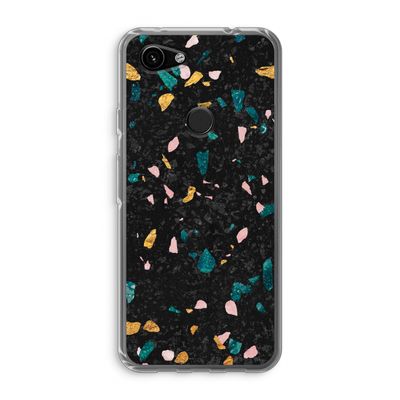 Terrazzo N°10: Google Pixel 3a Transparant Hoesje