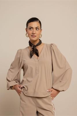 Alix top - latte - 13516