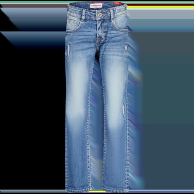 Vingino winter jeans broek jongens - old vintage blauw - Dante craftes - slim fit